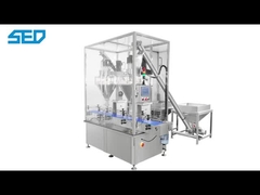 線形ダブルヘッド 自動粉末詰め機 ステンレス鋼