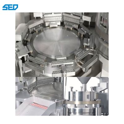 高速PLC制御自動カプセルフイルラー カプセルフイルリングマシン